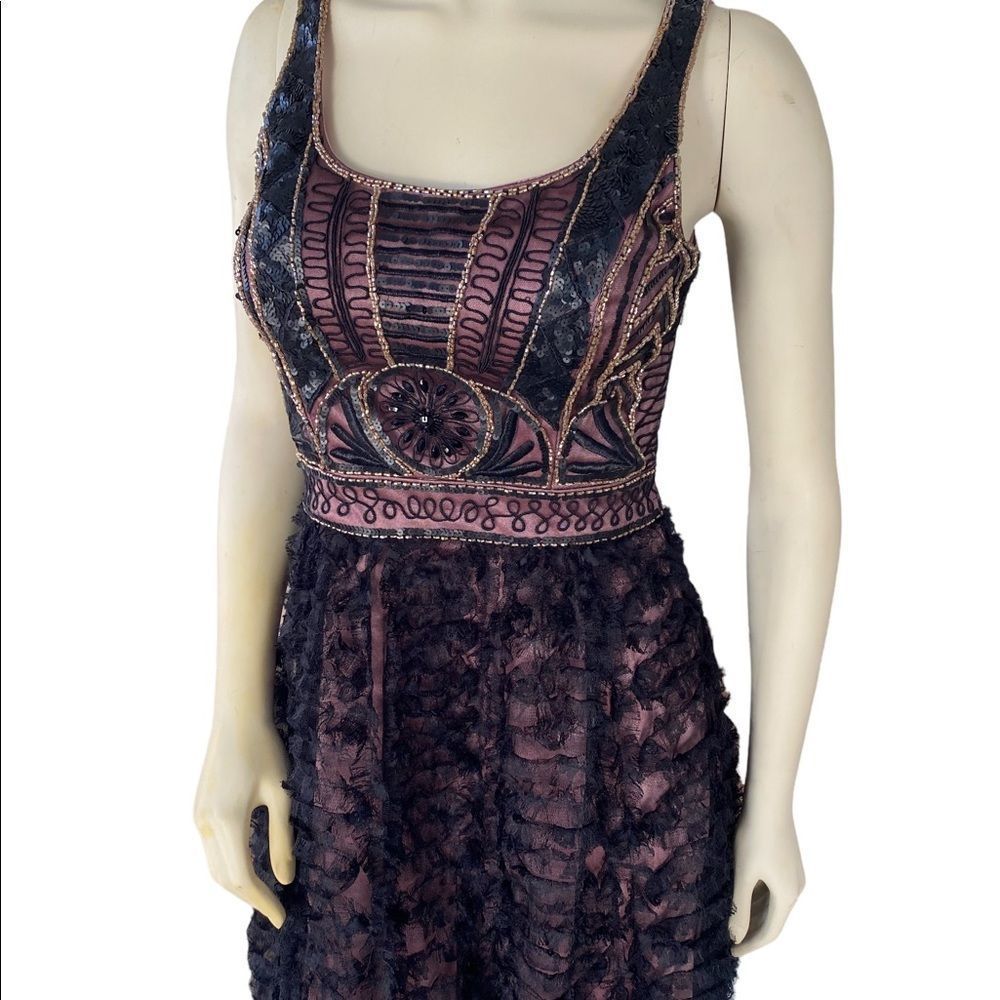 Sue Wong beaded cocktail dress